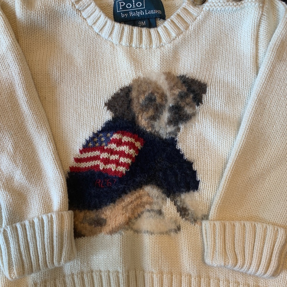 Collectible polo sweater